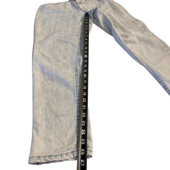 Wild Fable High Rise Mom Jean‎ Wild Fable Skinny Blue Stripe Sz 2 - Picture 9 of 10